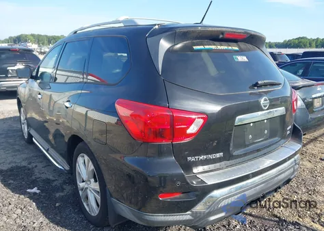 2018 Nissan Pathfinder Sl from USA, damaged, VIN 5N1DR2MM2JC612941